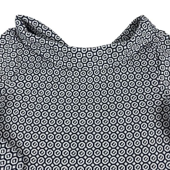 Ann Taylor Knit Jacquard Top size XS Petite - Picture 4 of 7